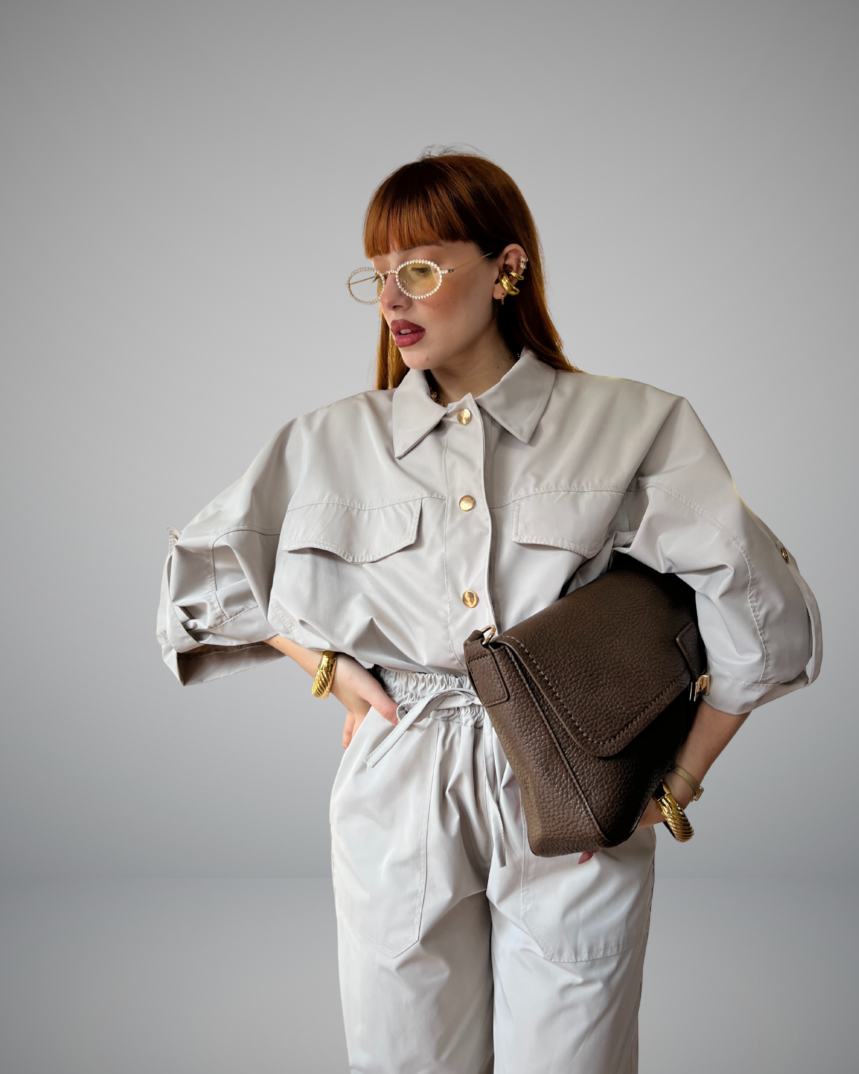 jacket sabbia