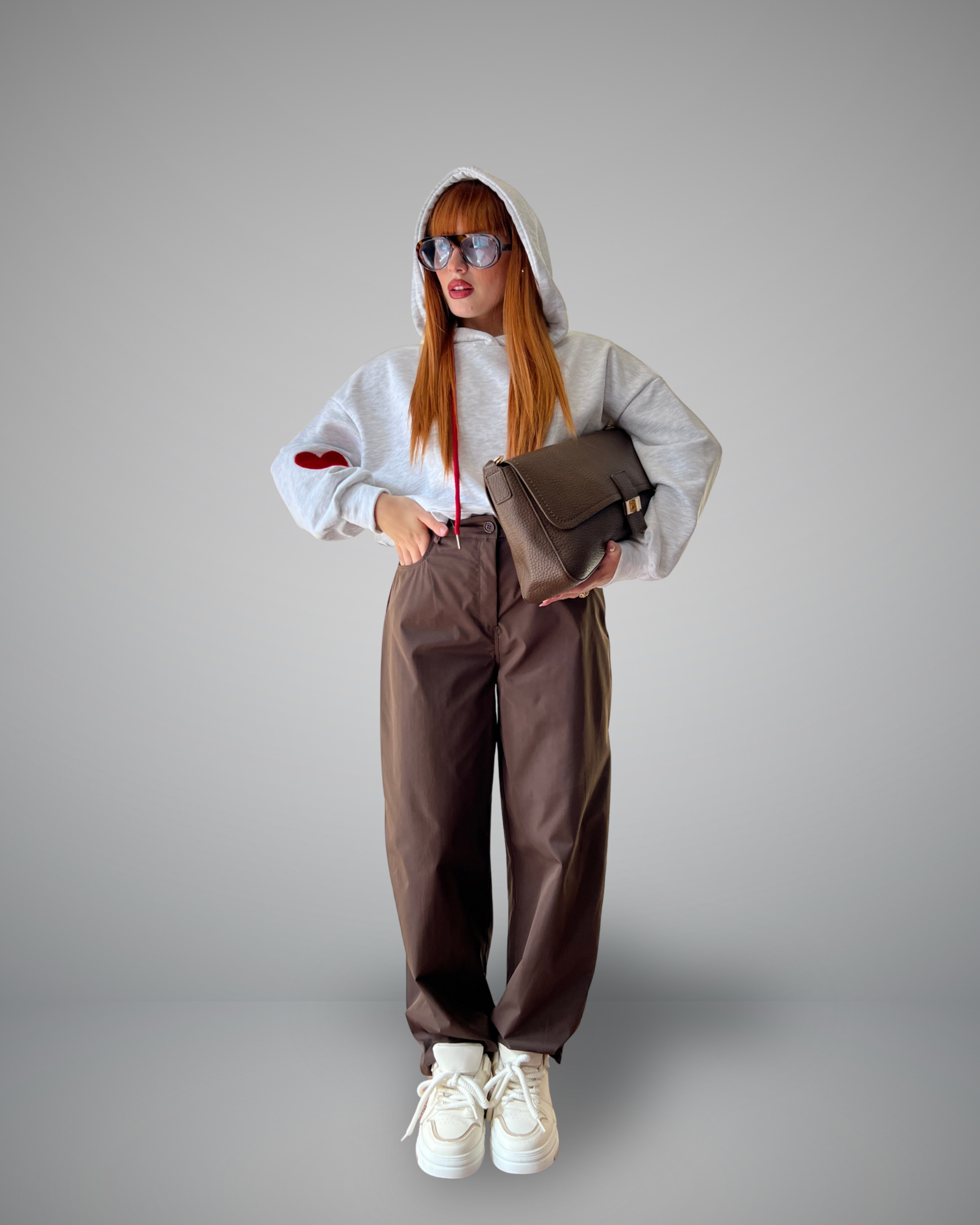 baggy tessuto tecnico