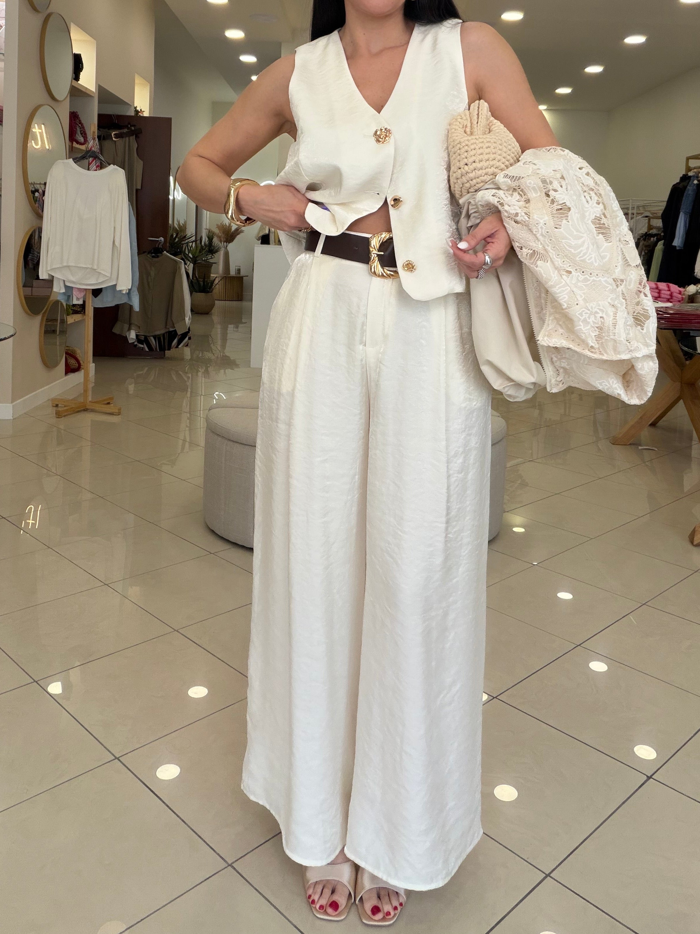 completo gilet e pantalone