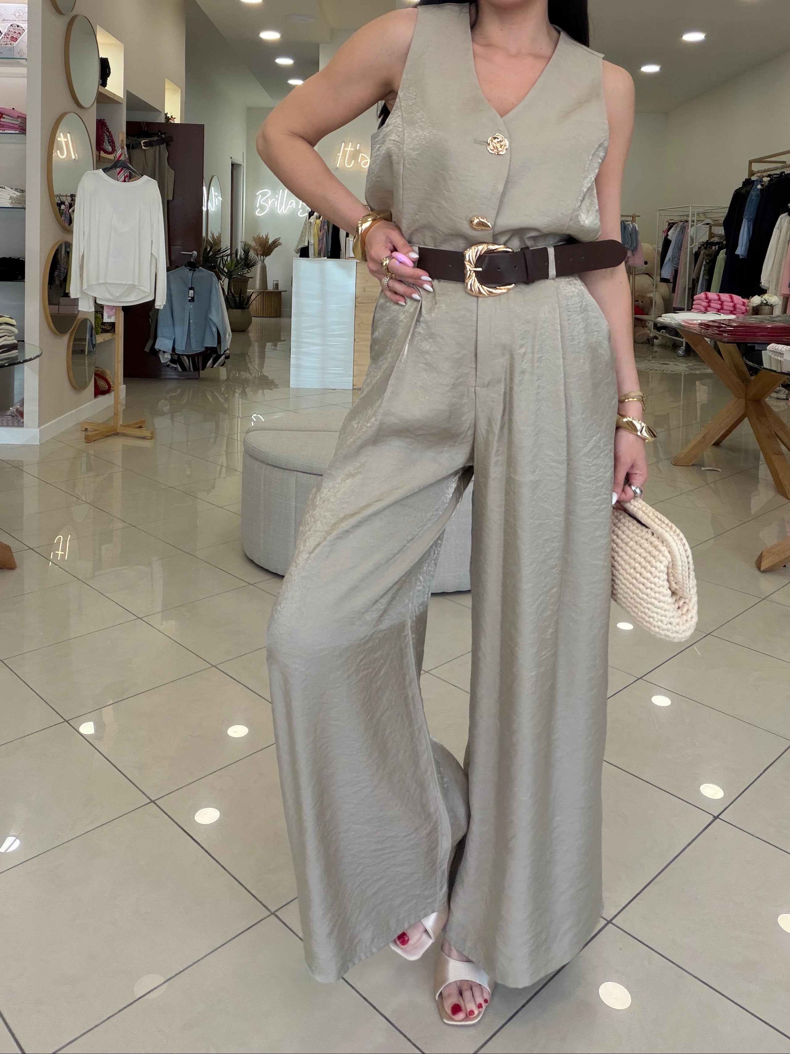 completo gilet e pantalone