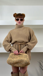 Maglione Dolcevita Soft Knit