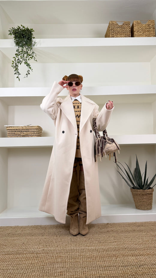 Cappotto Elegance Belted