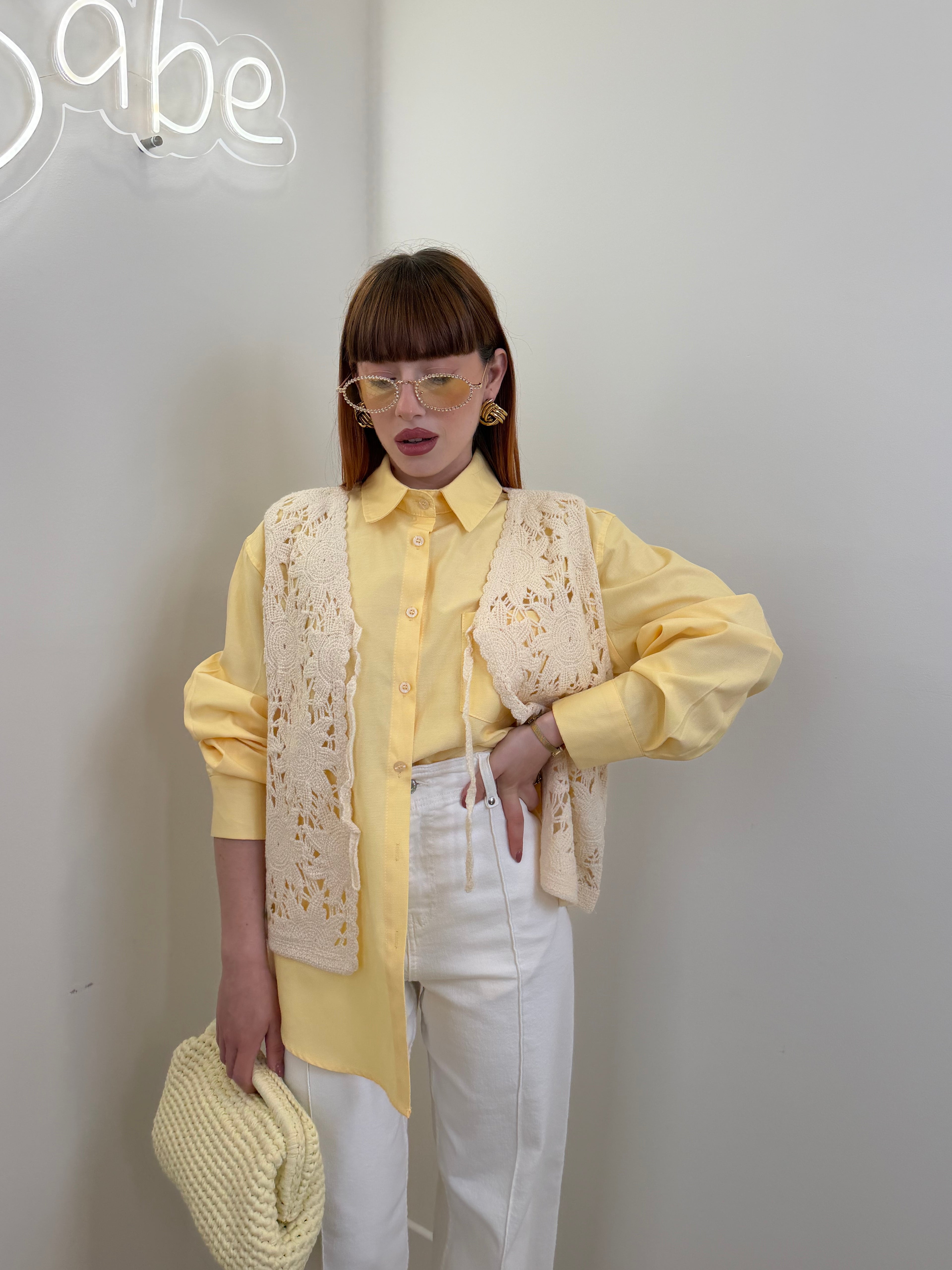 gilet macramè isla