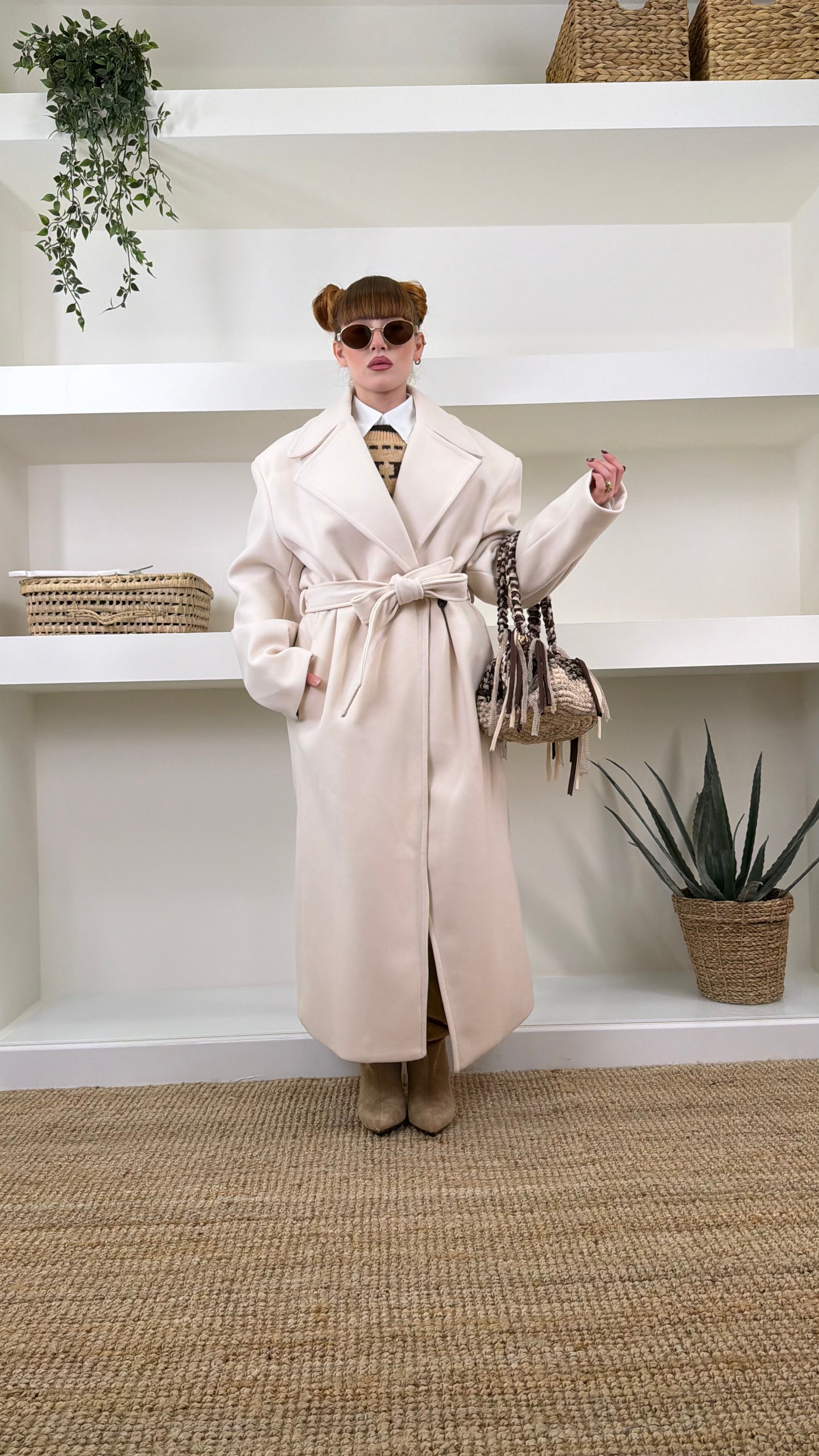 Cappotto Elegance Belted