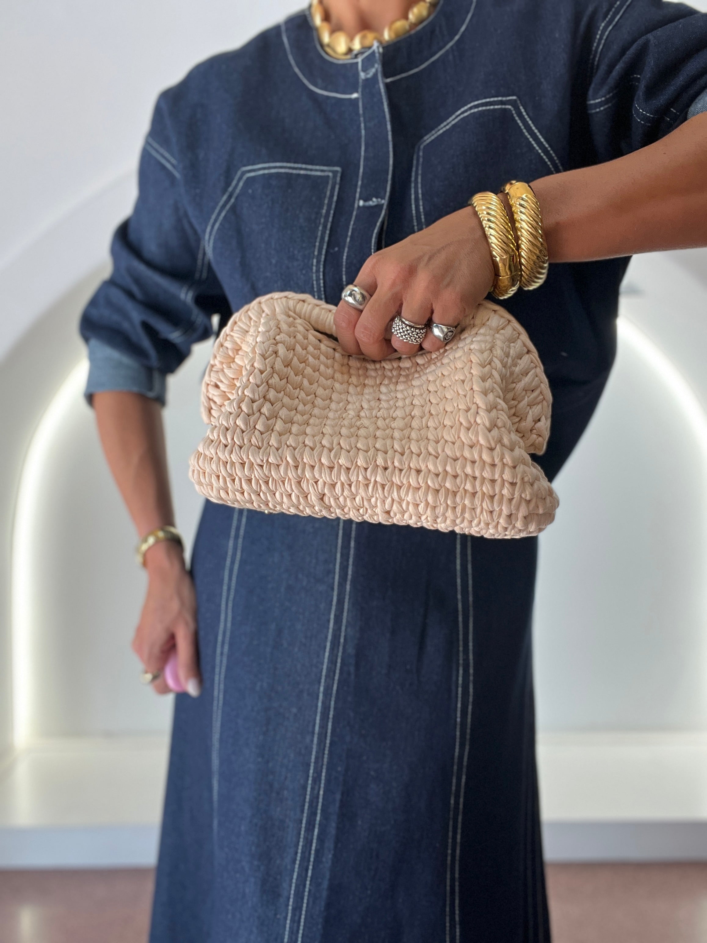crochet bag rigida