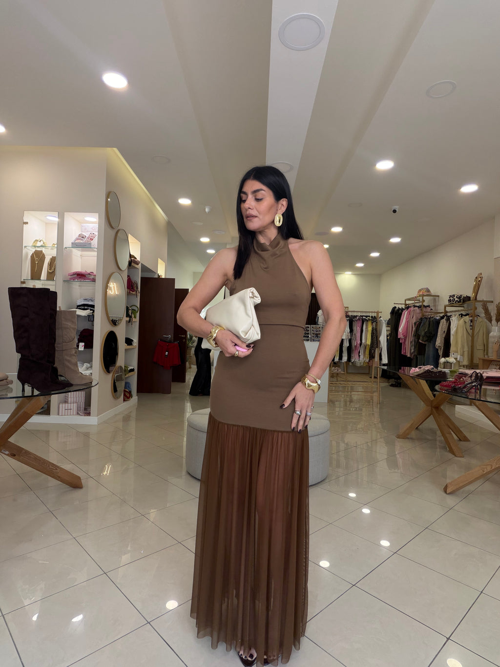 musa dress kaki