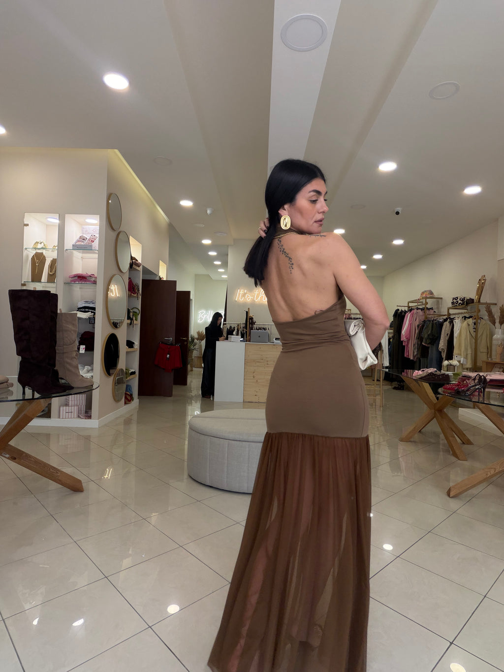 musa dress kaki