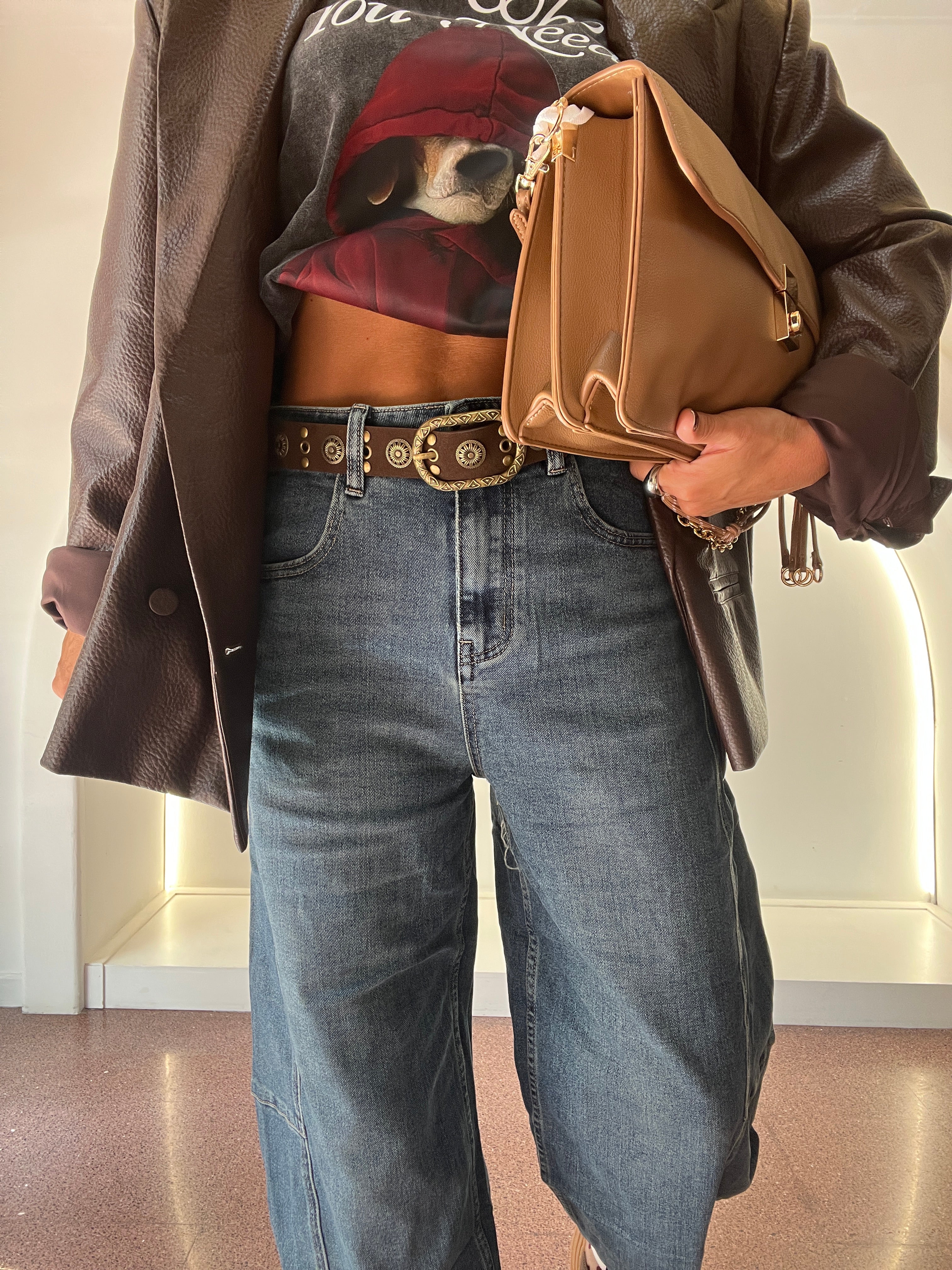 cintura suede