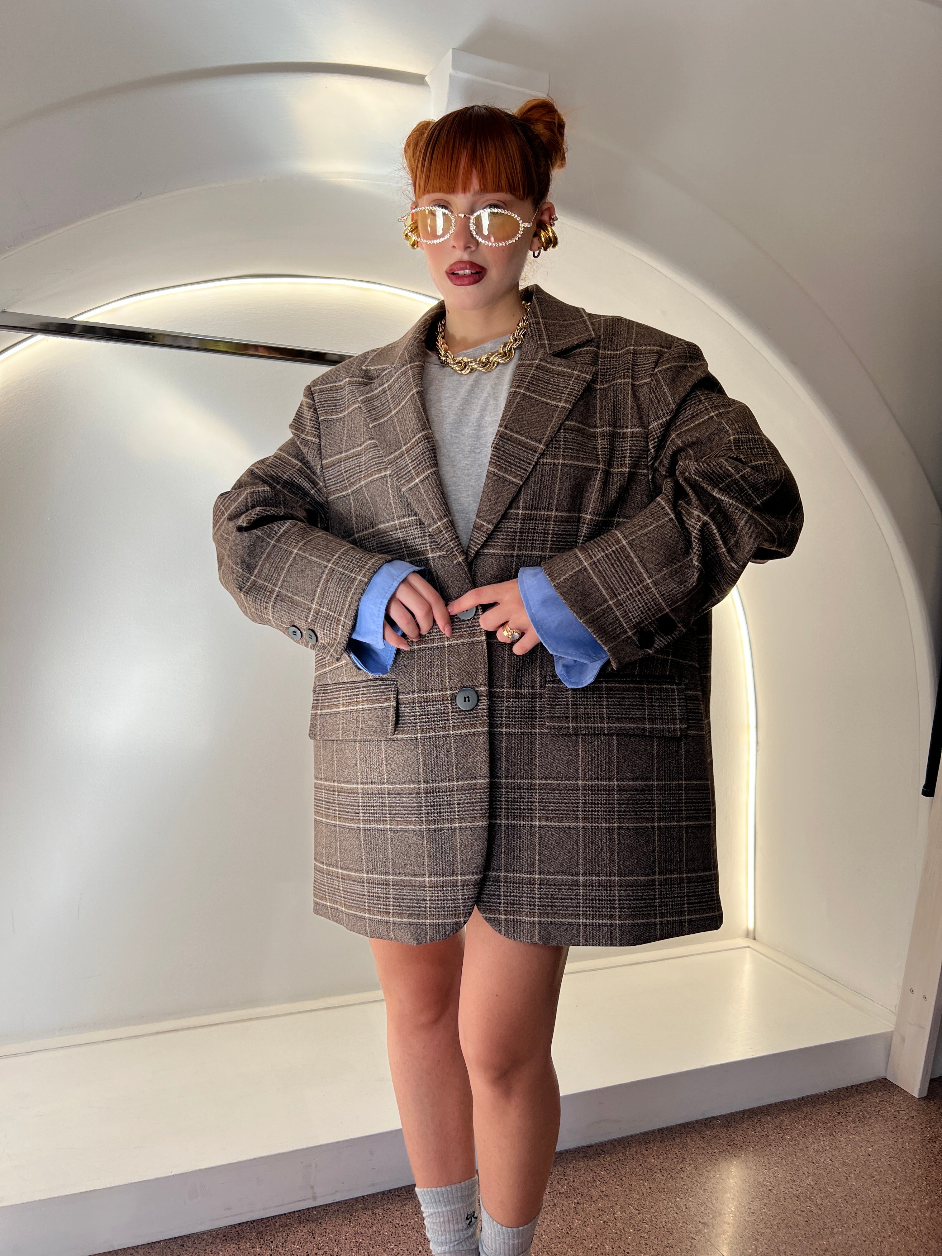 blazer oversize lumina