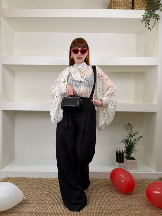 salopette suit nera
