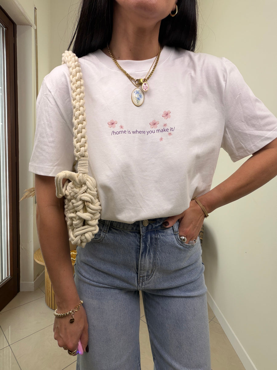 t shirt home is where you make it by lumina