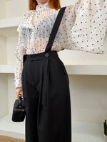 salopette suit nera