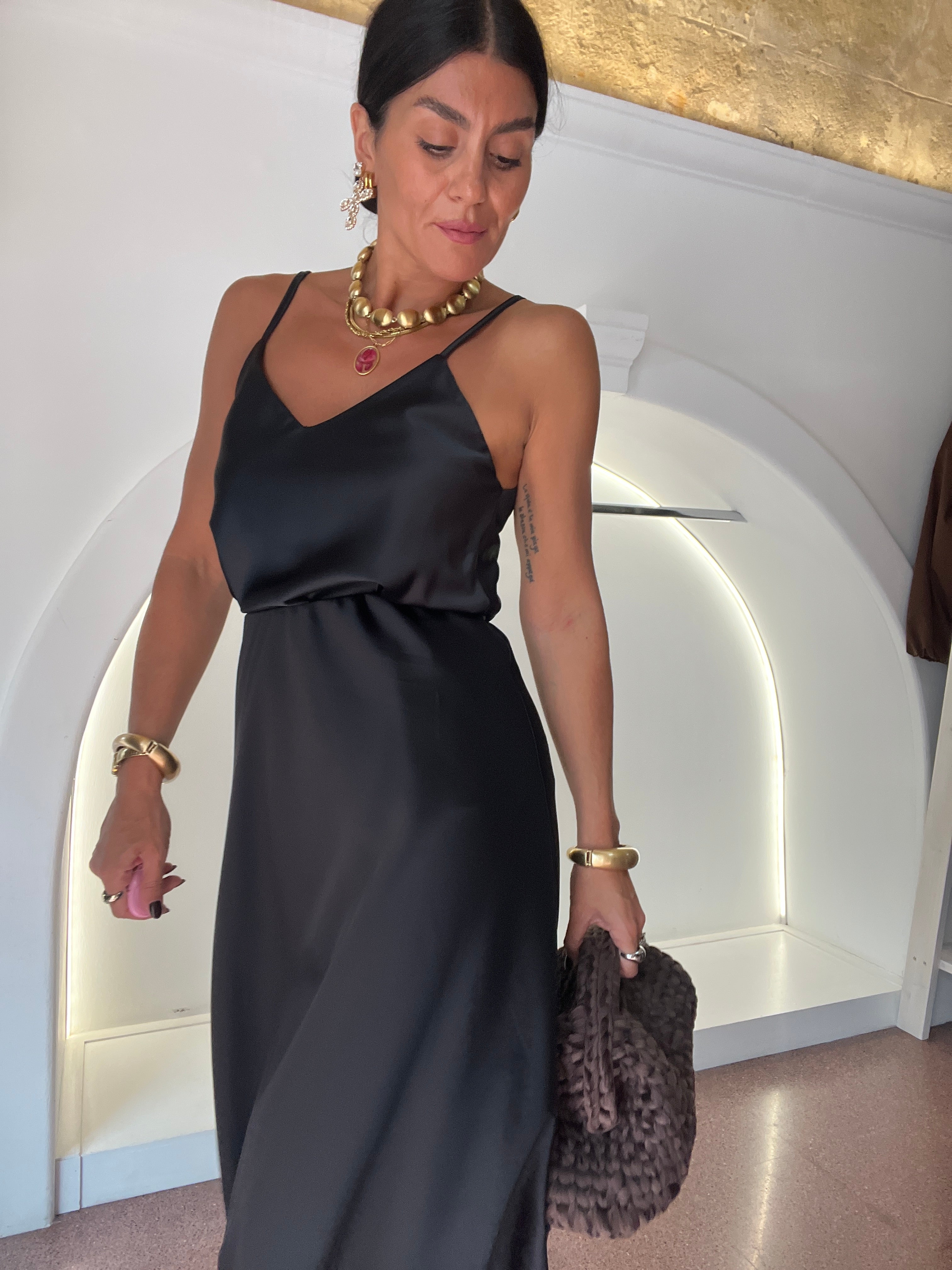 completo in satin