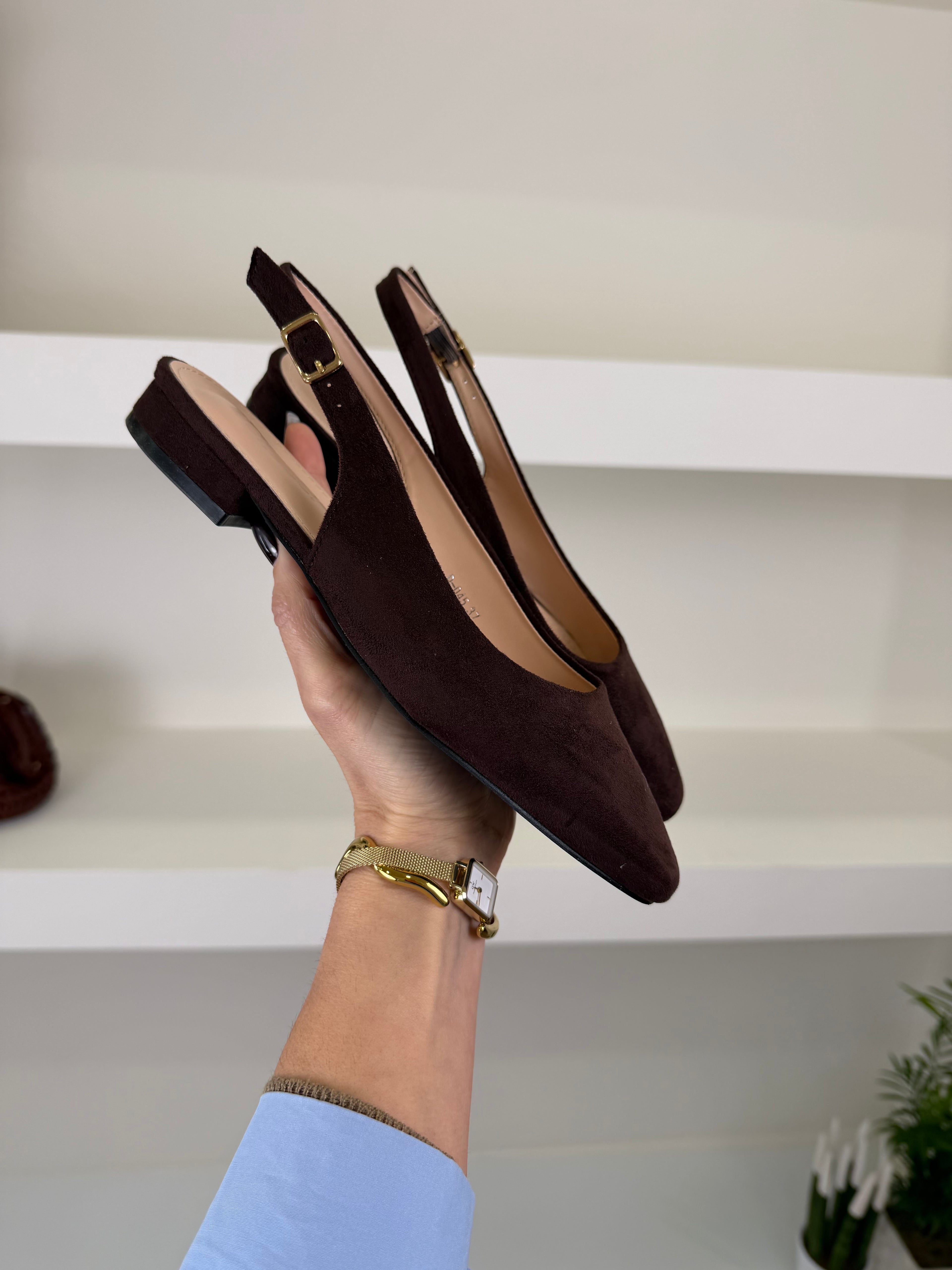 ballerina shoes marrone