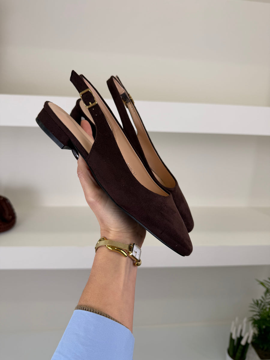 ballerina shoes marrone