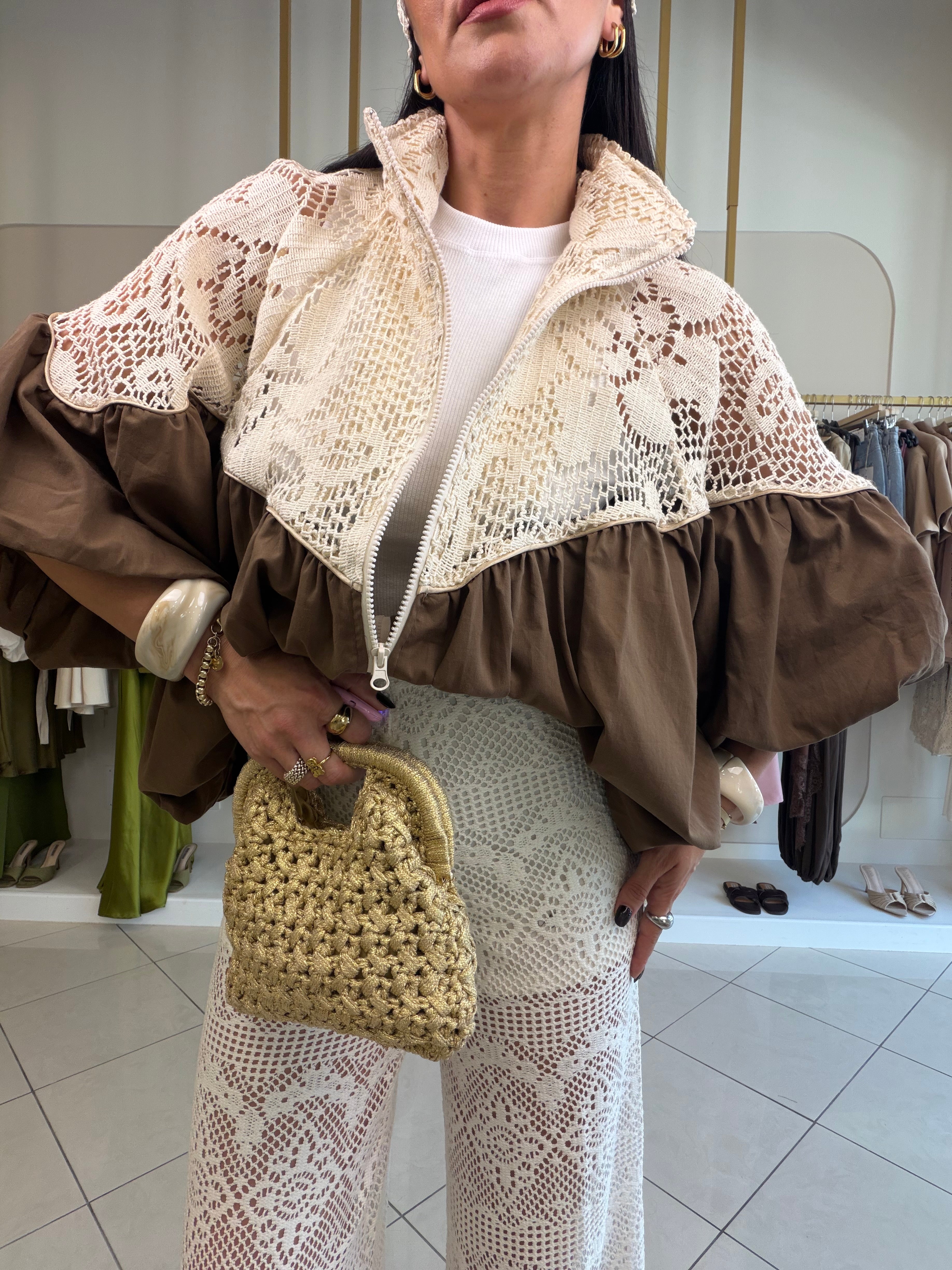 jacket macrame