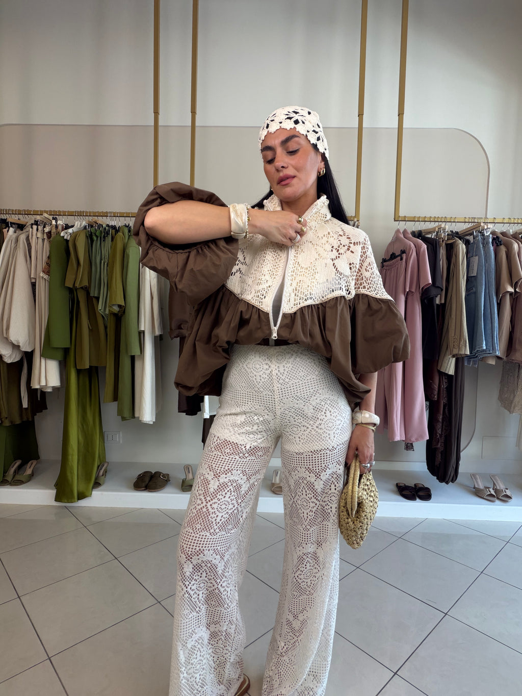 jacket macrame