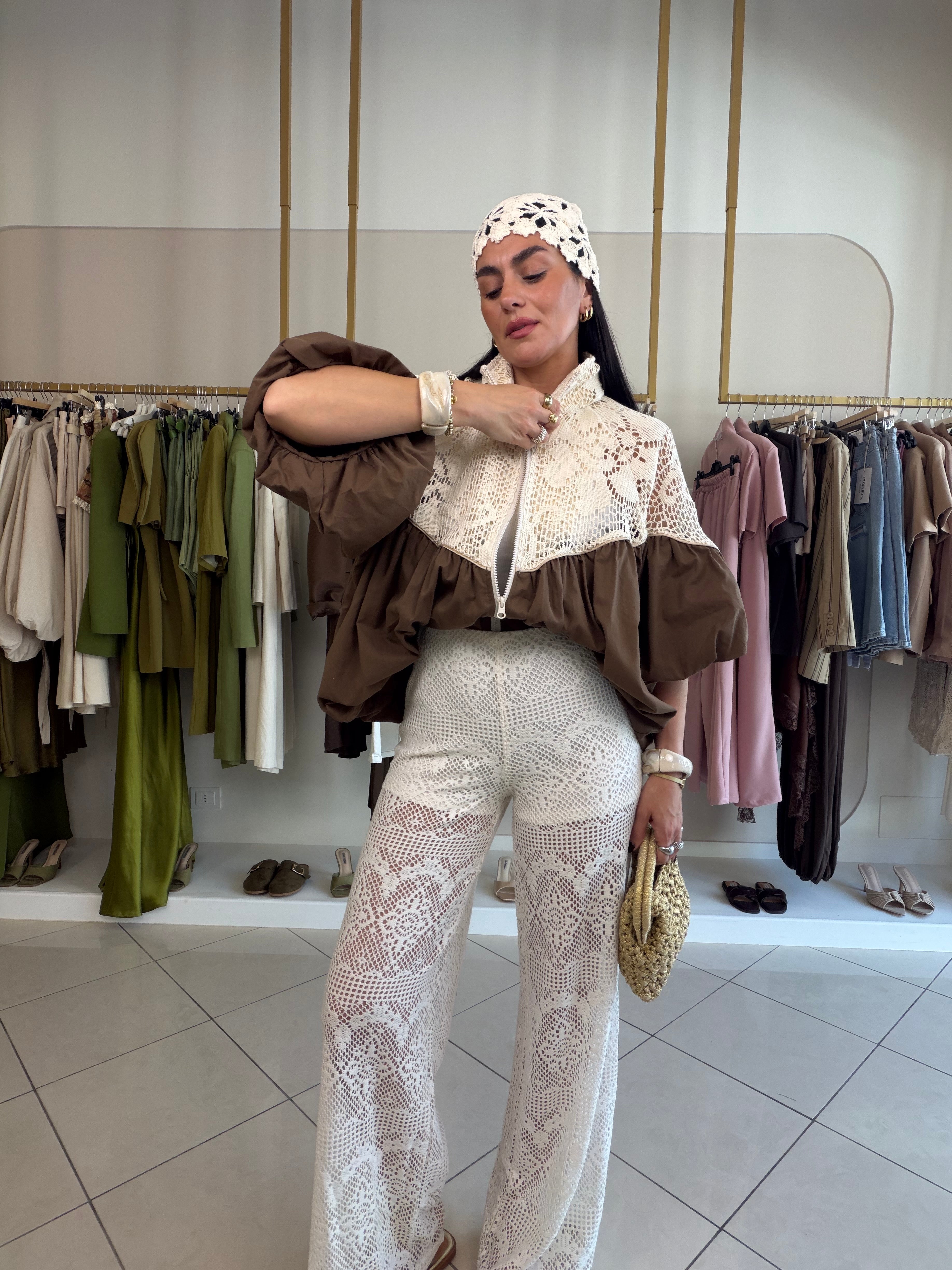 jacket macrame