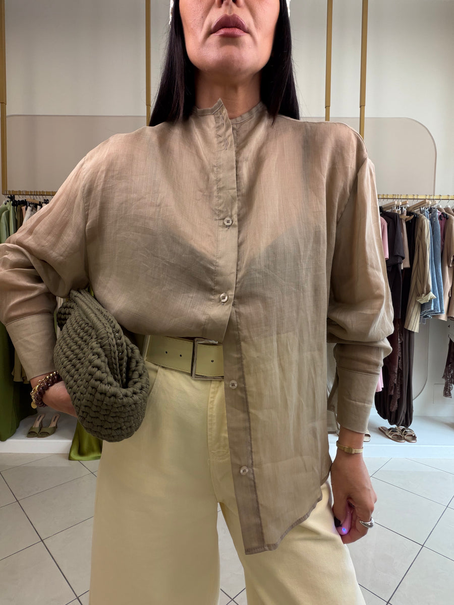 camicia coreana sabbia
