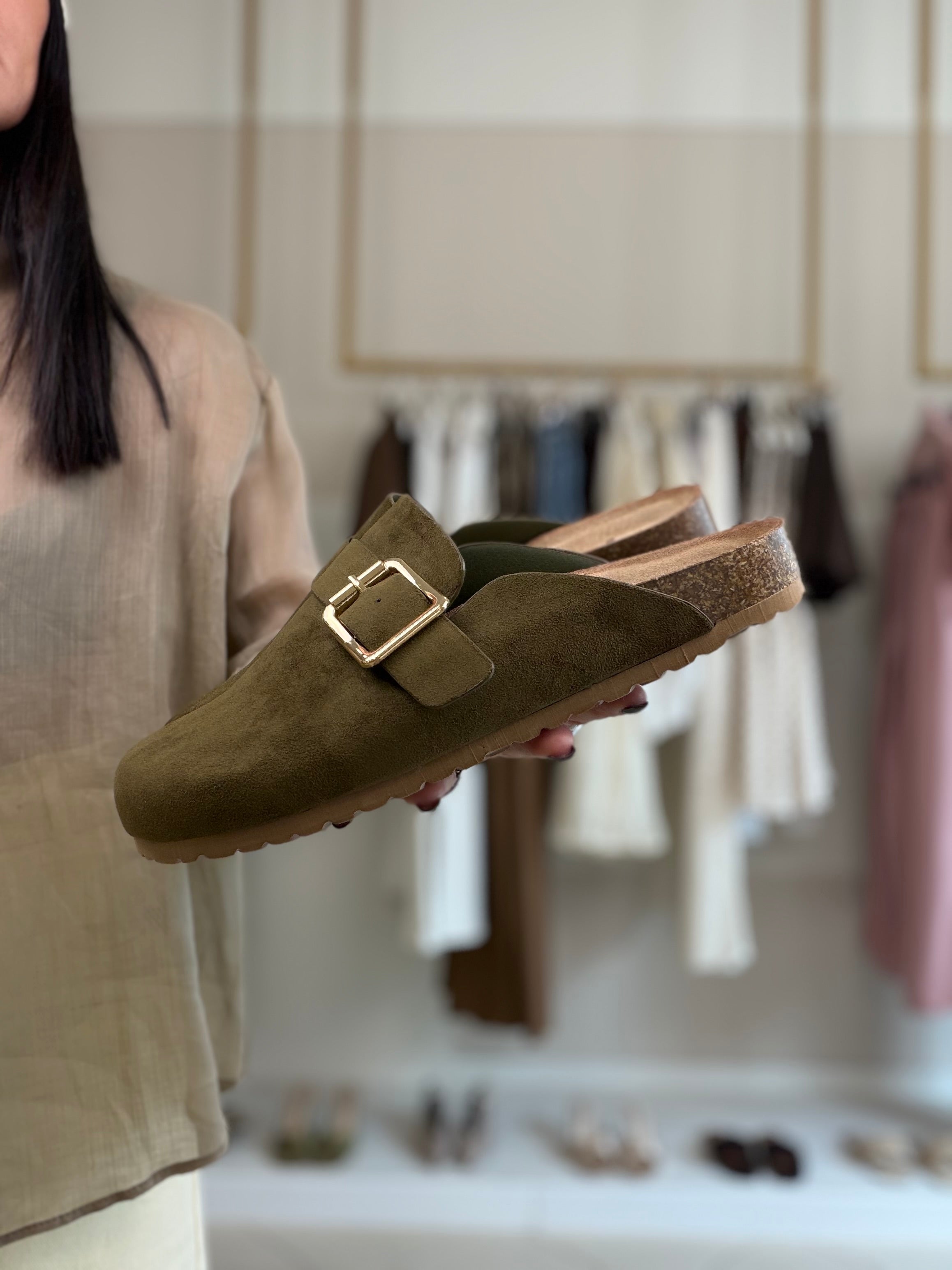sabot verde militare