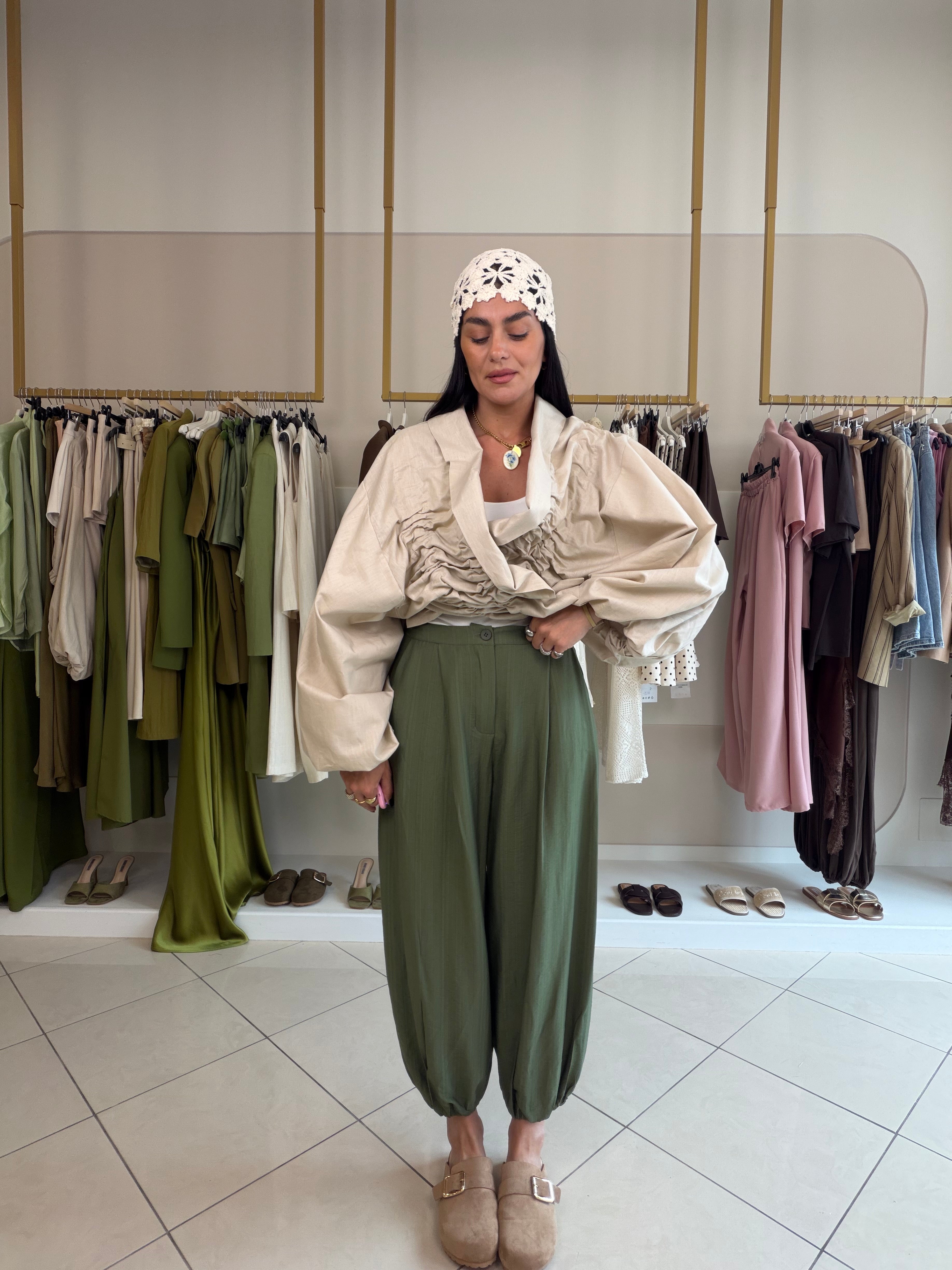 pantalone morbido mod balloon