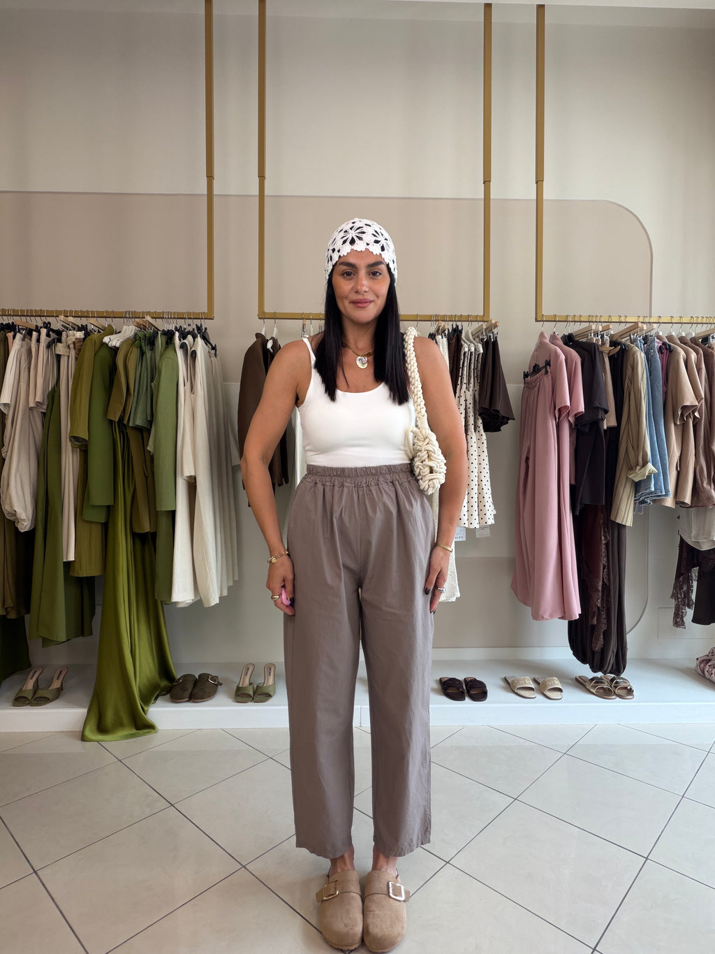 pantalone in cotone