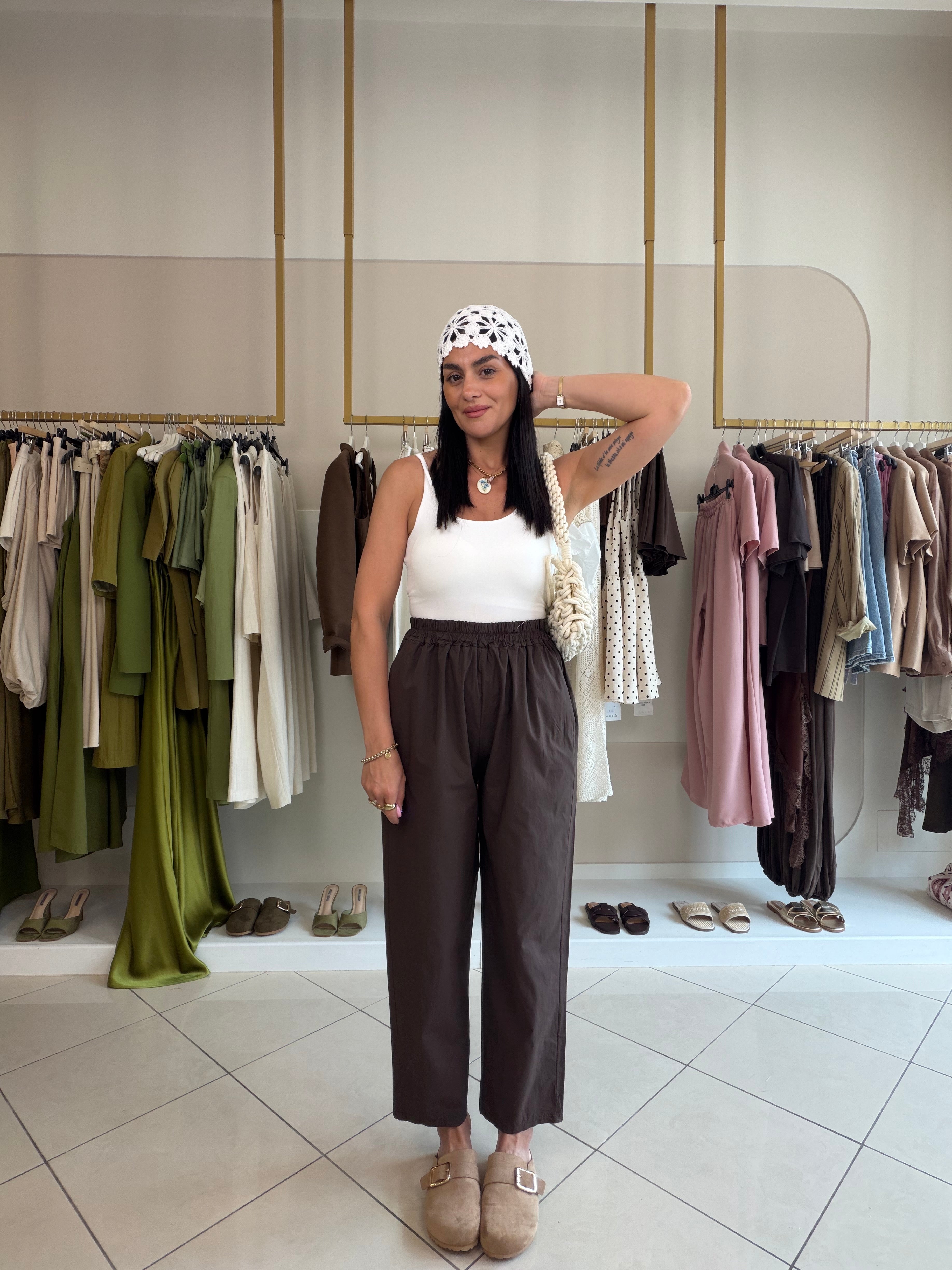 pantalone in cotone