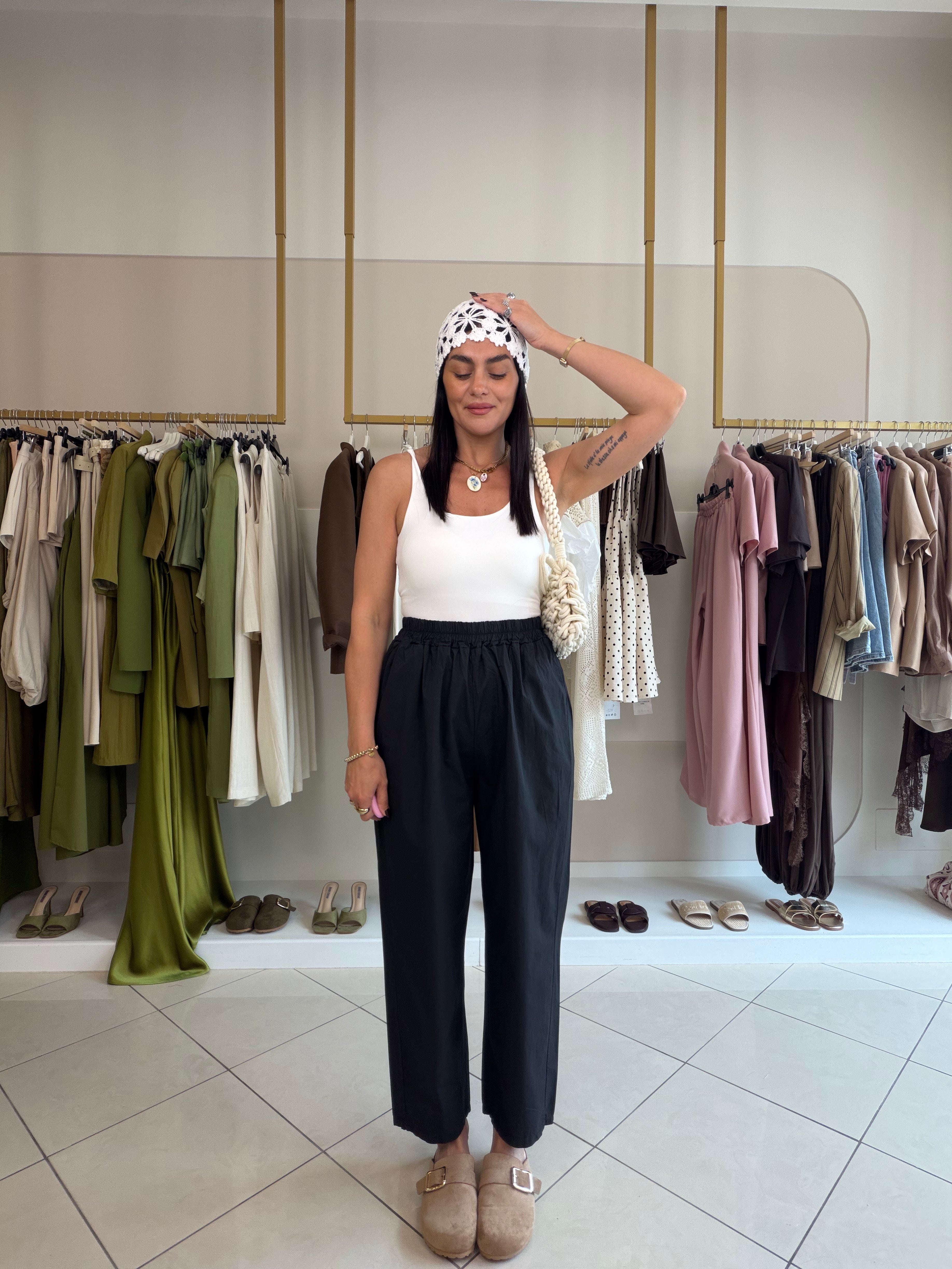 pantalone in cotone