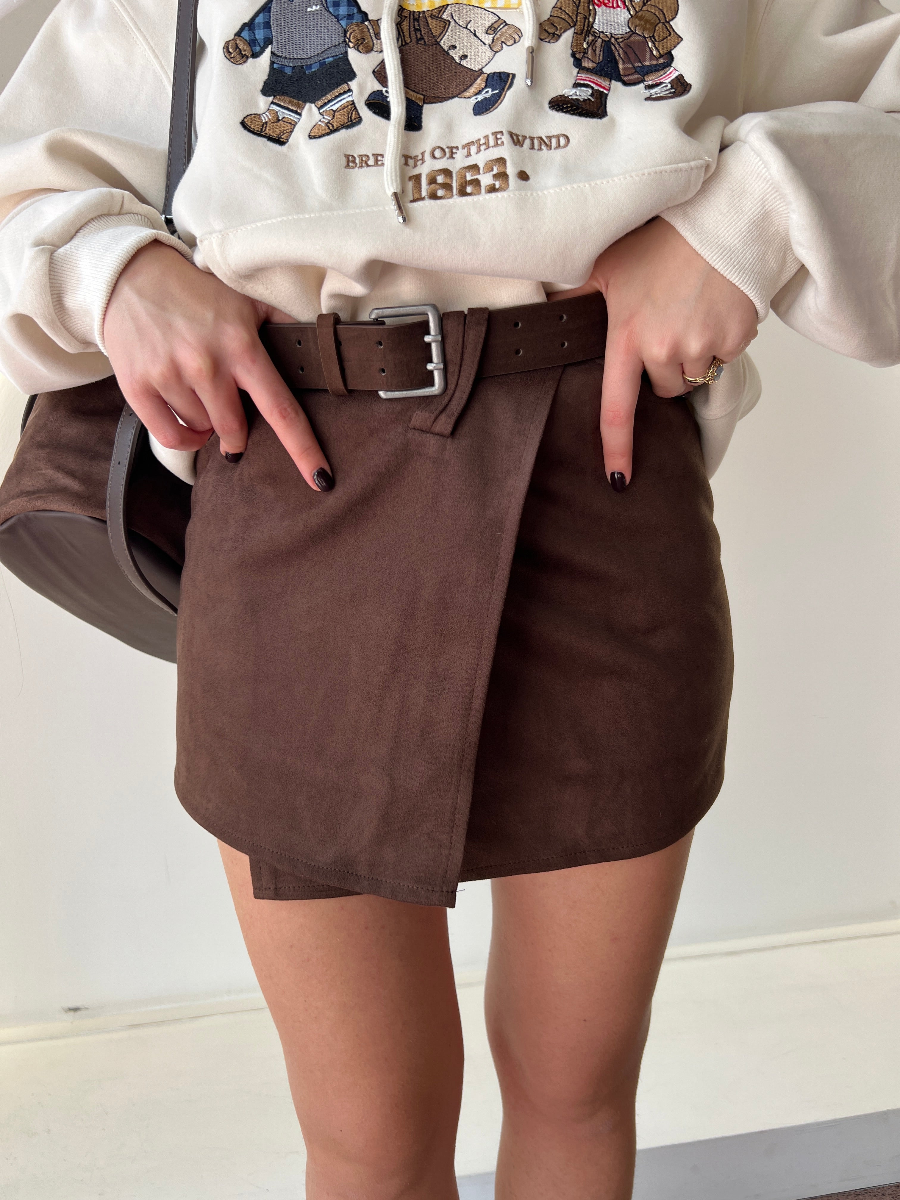 reindeer skirt (con pantaloncino)