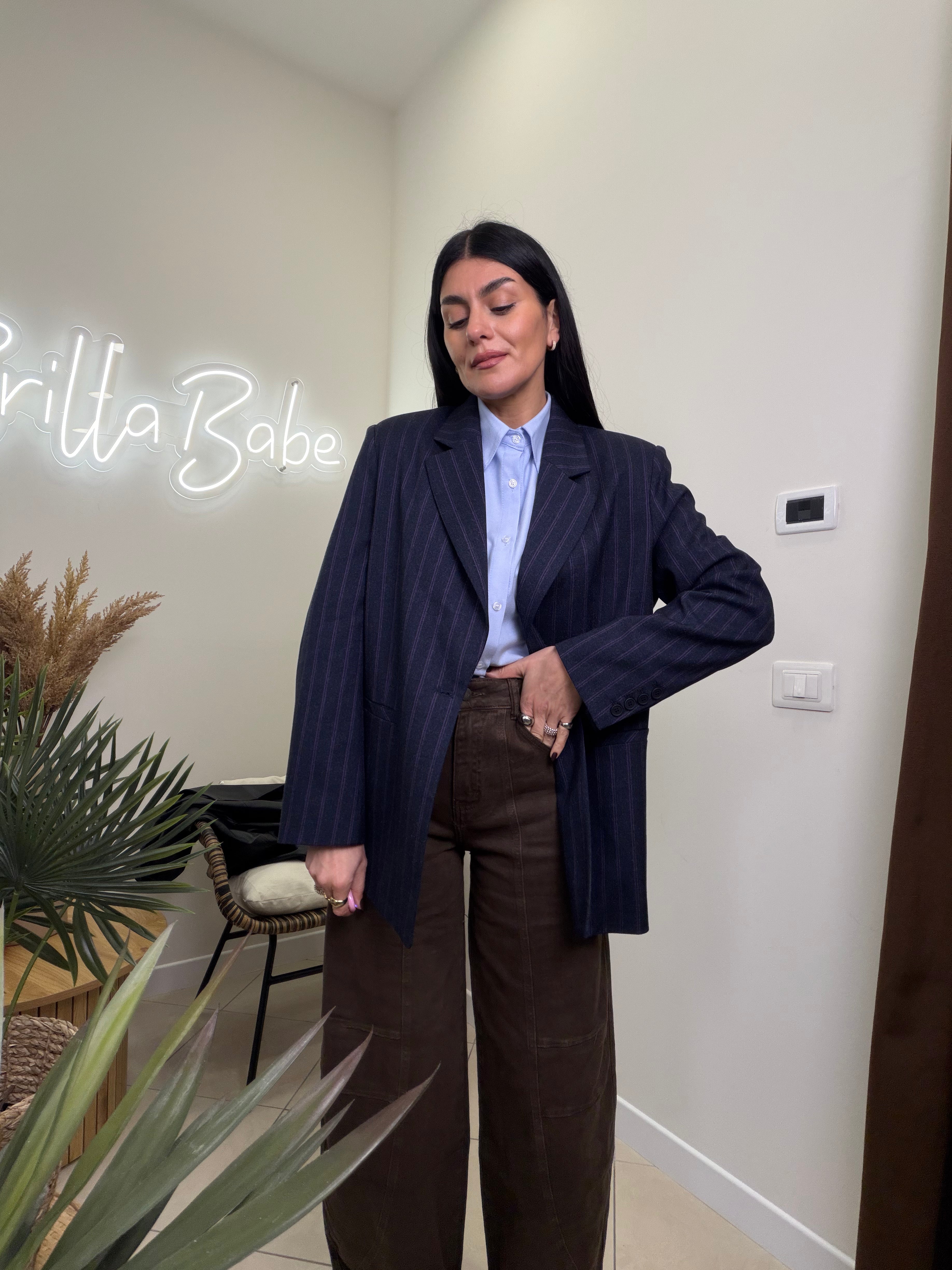 blazer gessato by lumina