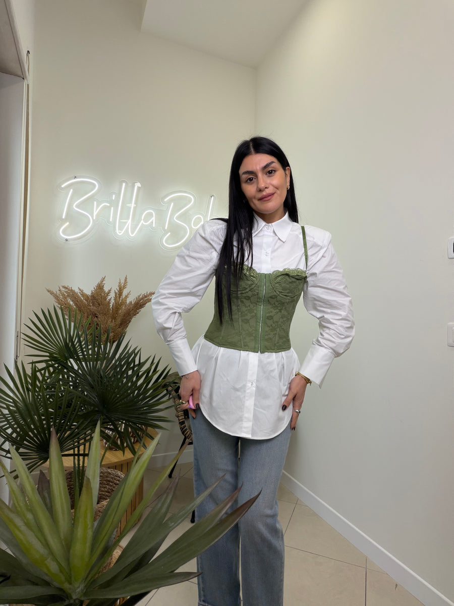 camicia  con laccetto