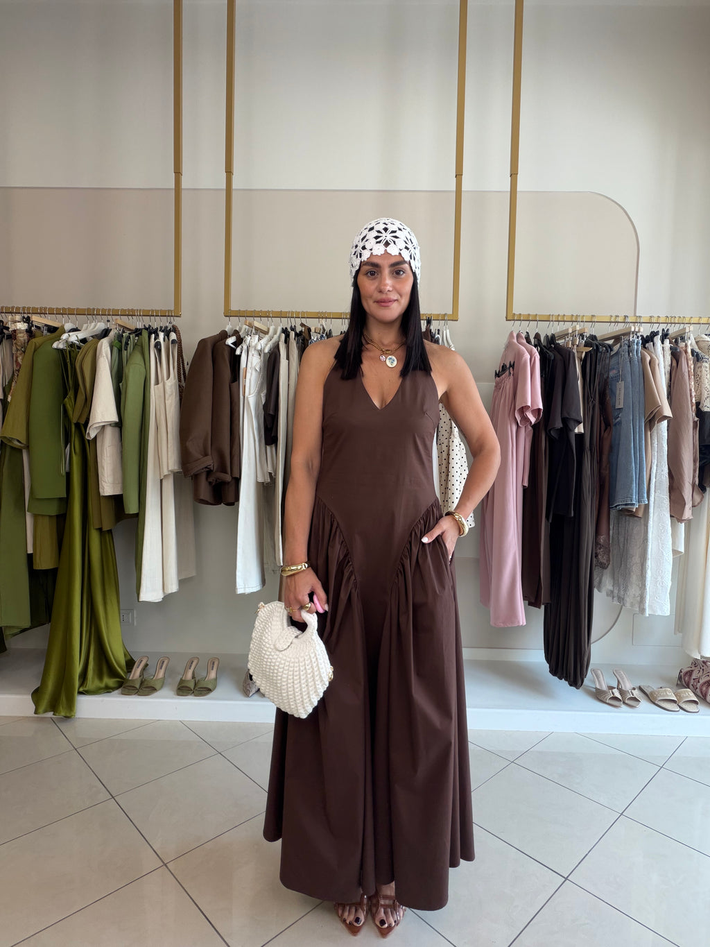 santorini dress by lumuìna ciock
