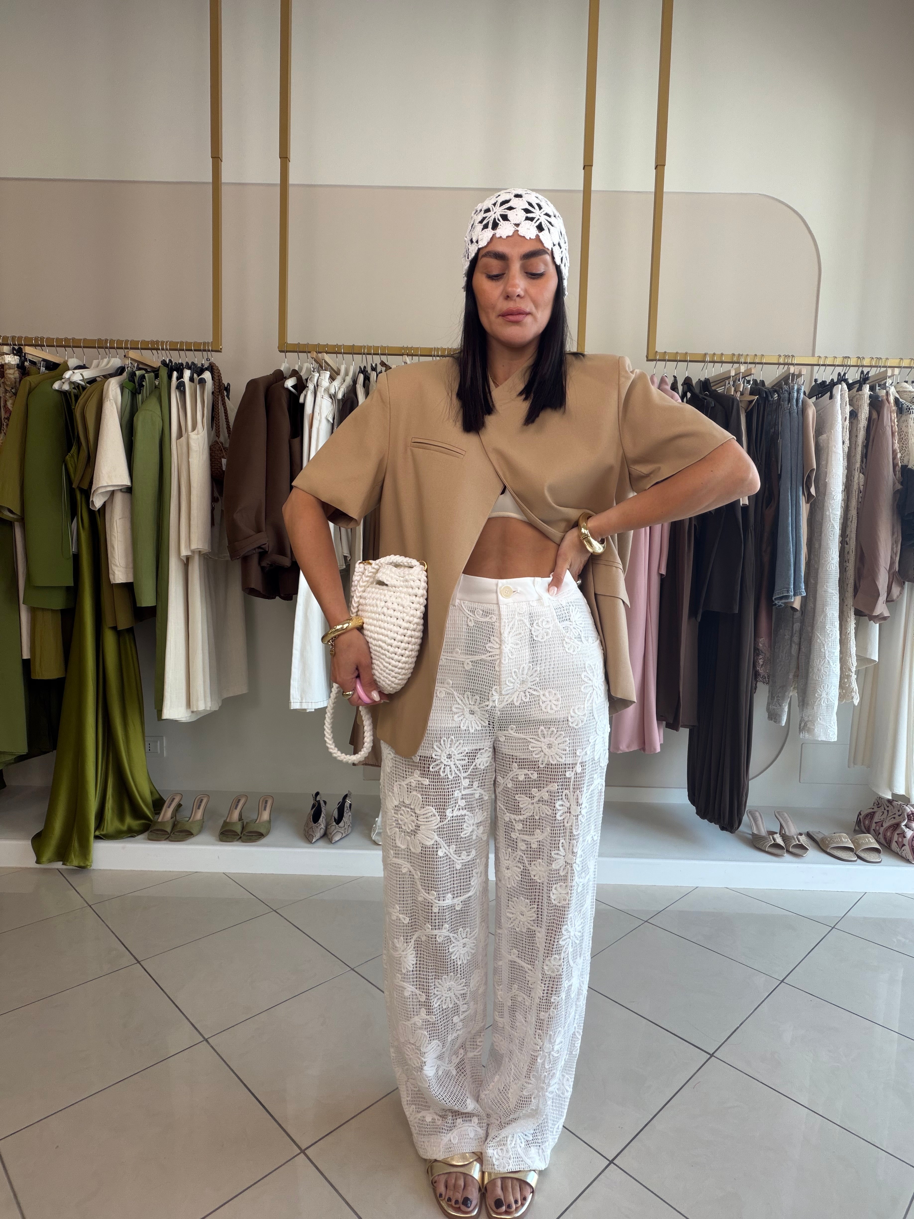 new pant macramè by lumina