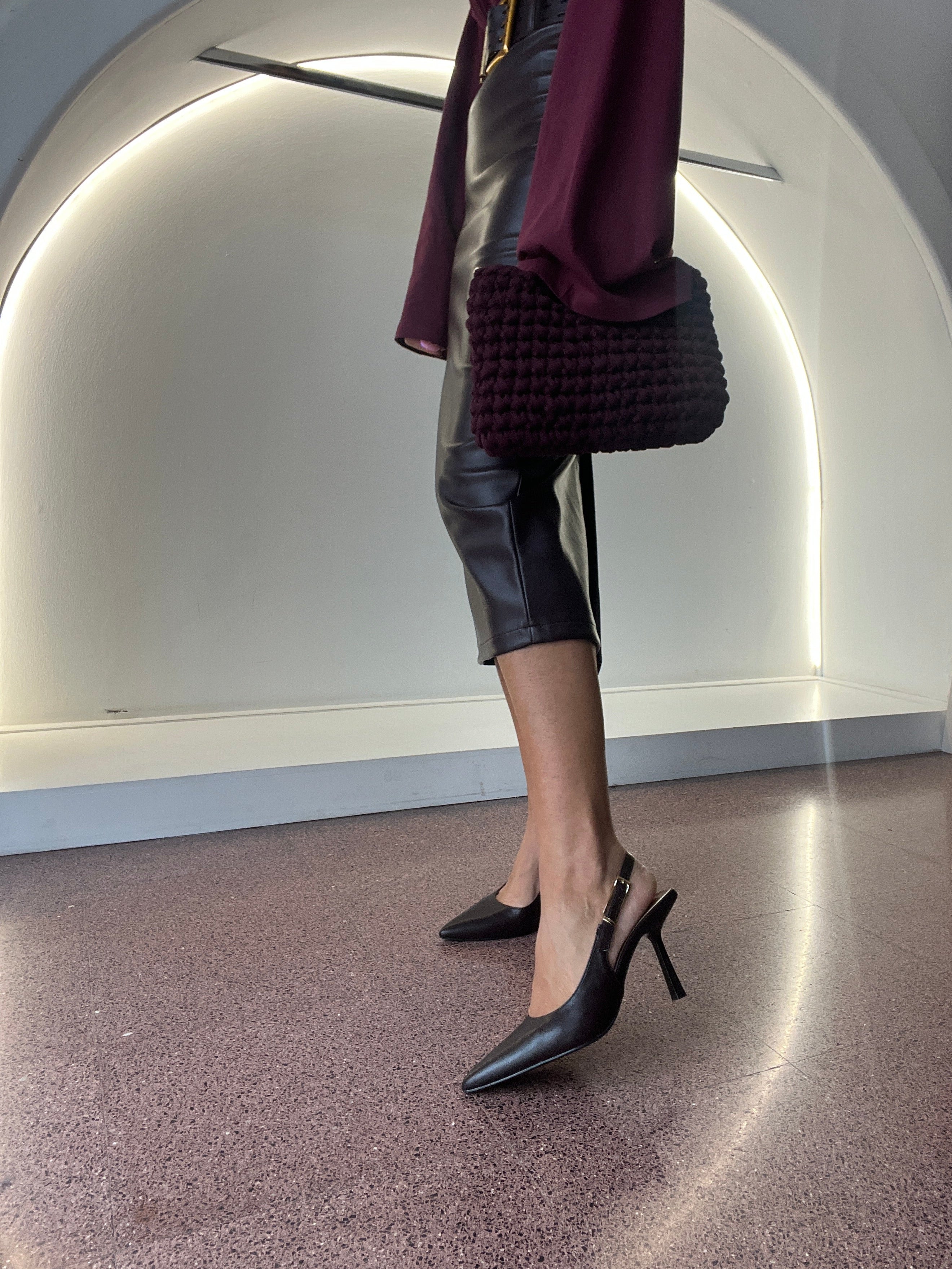 slingback testa di moro