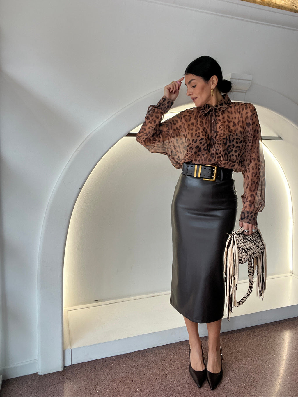 eco lather longuette testa di moro