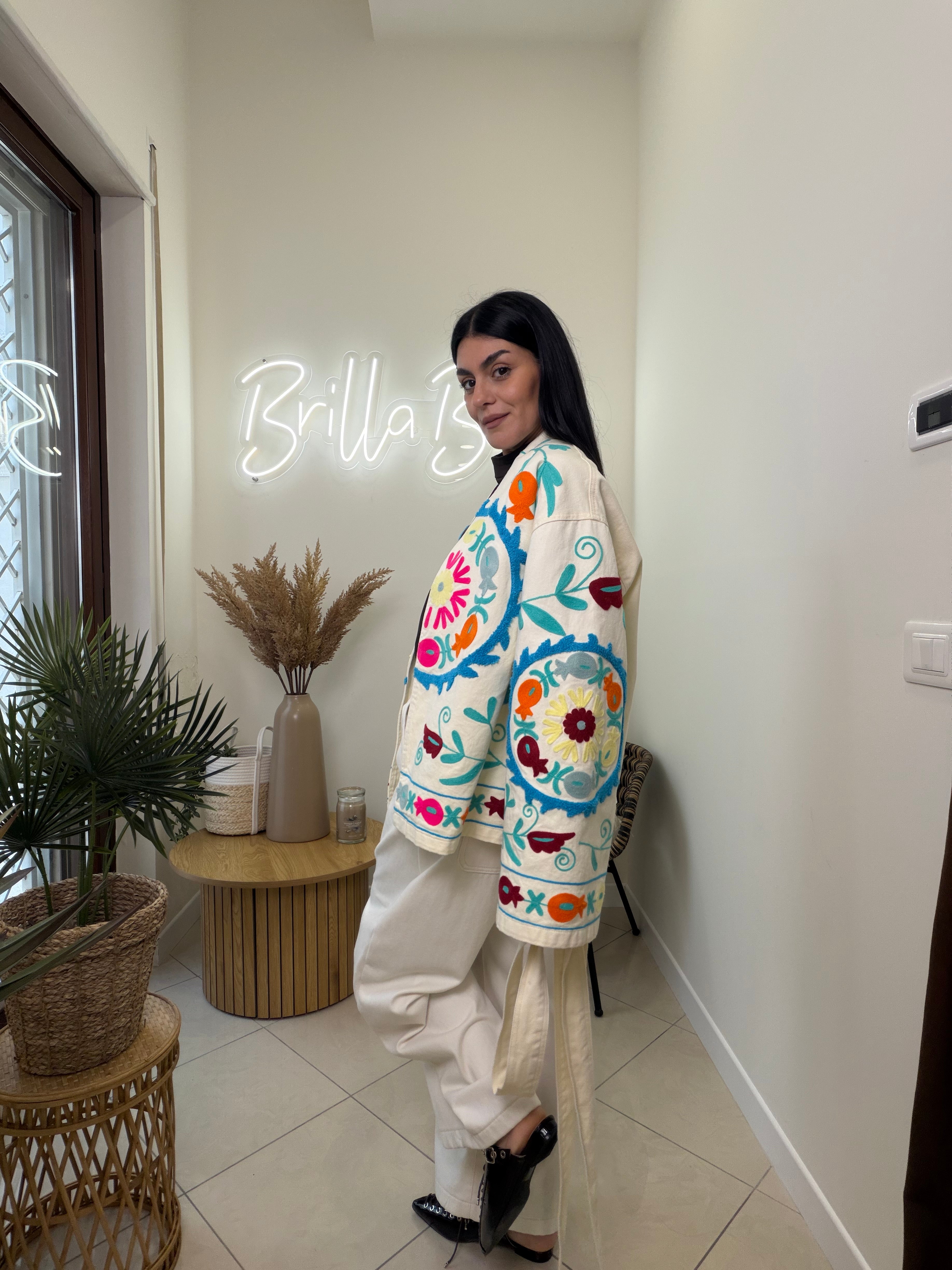 kimono bangkok denim panna