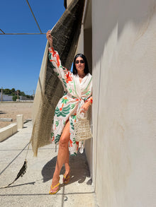 safari  midi dress