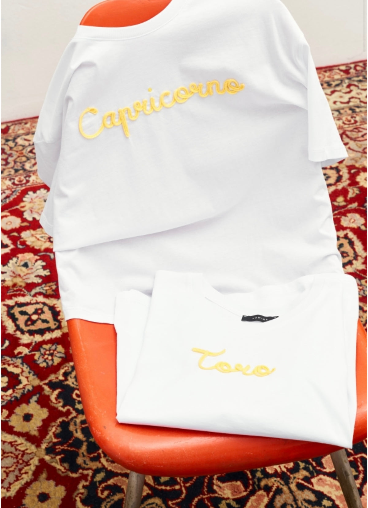 T shirt lumina segni zodiacali