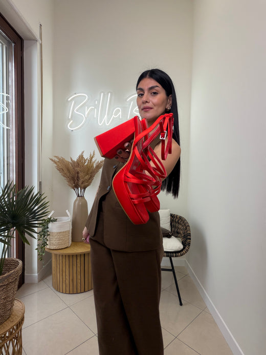 sandali rojo
