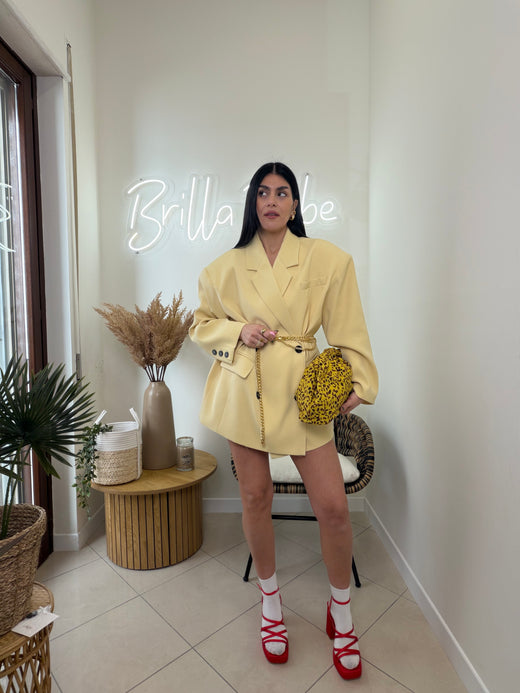 completo vogue oversize YELLOW