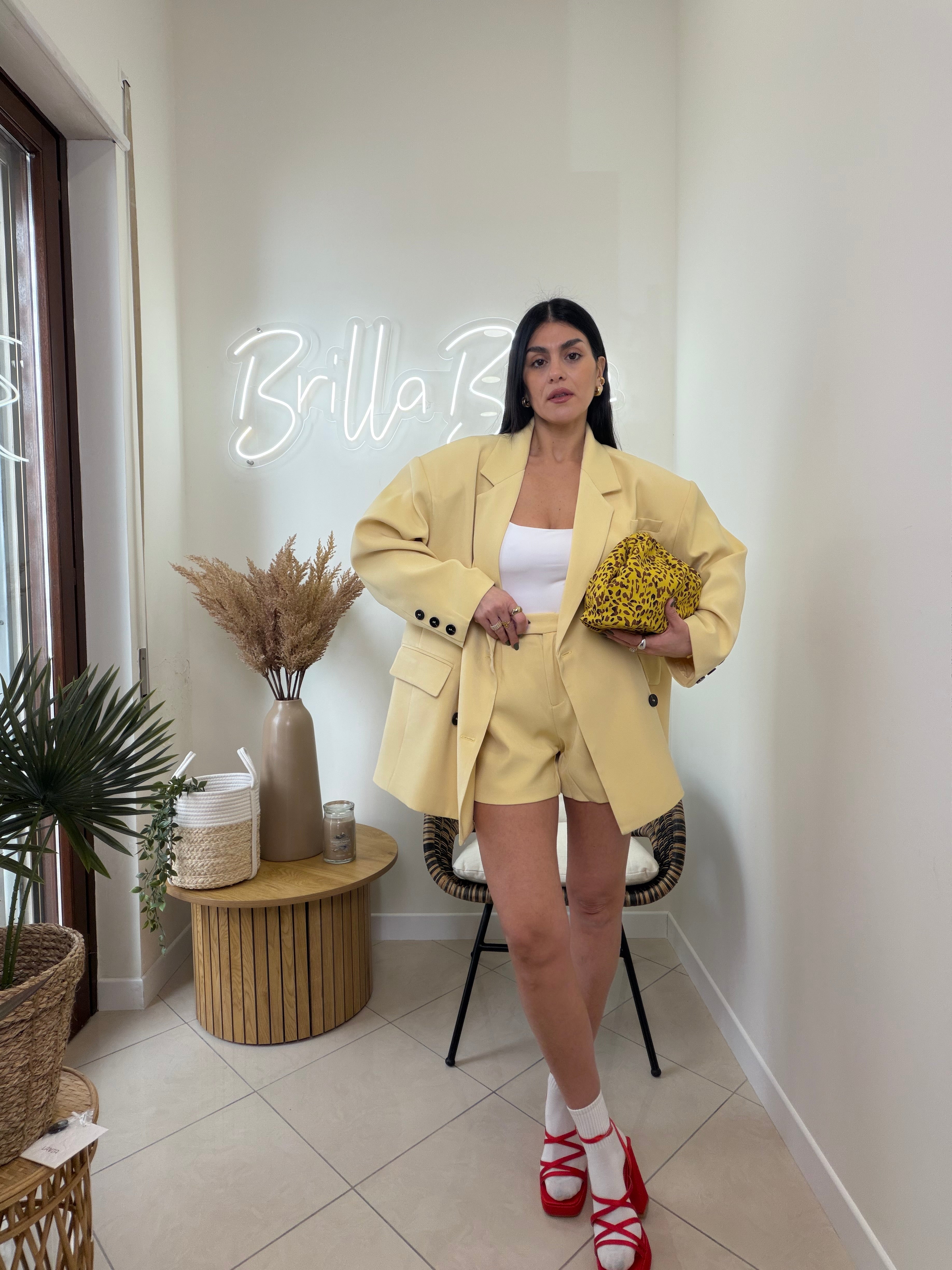 completo vogue oversize YELLOW