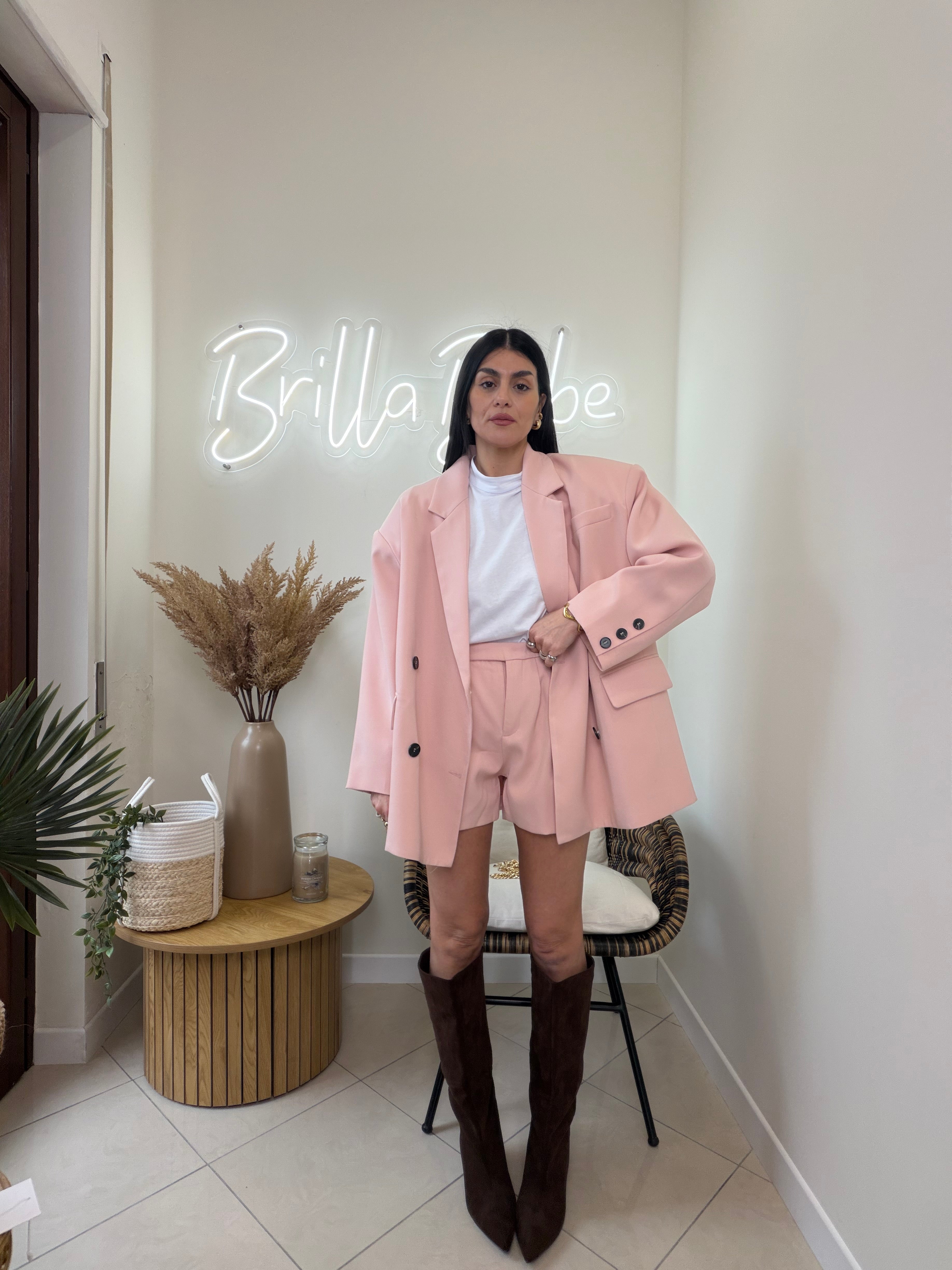 completo vogue oversize pink