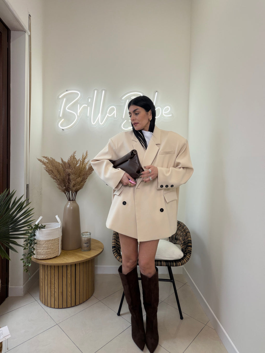 completo vogue oversize panna