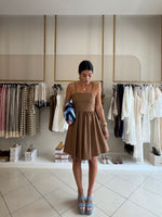 mini dress in cotone