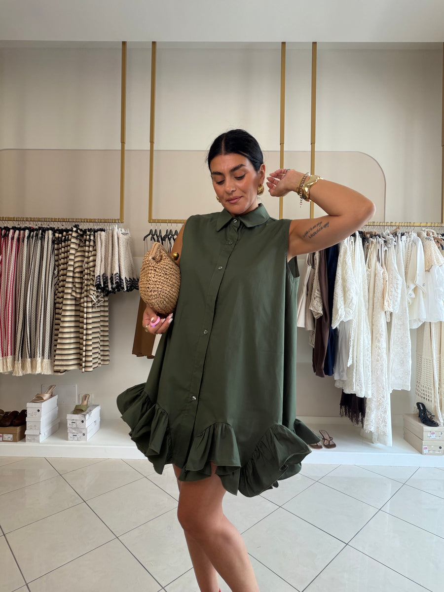 mini dress oversize