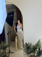 completo Diana champagne  satin by lumina