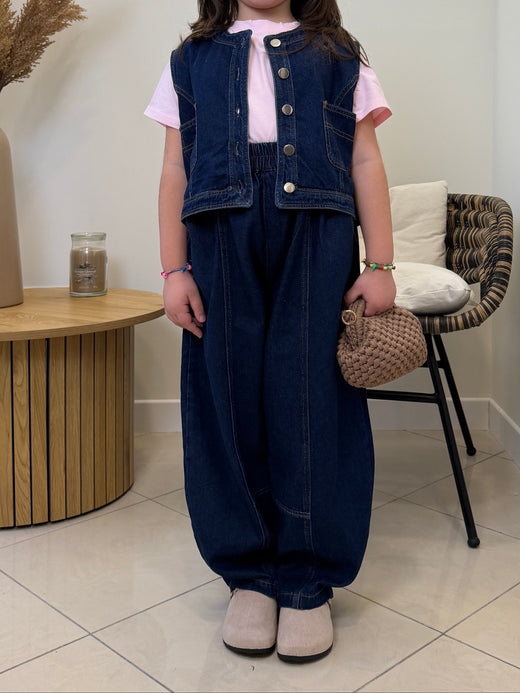 completo in denim bimba