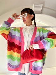 cardigan raimbow