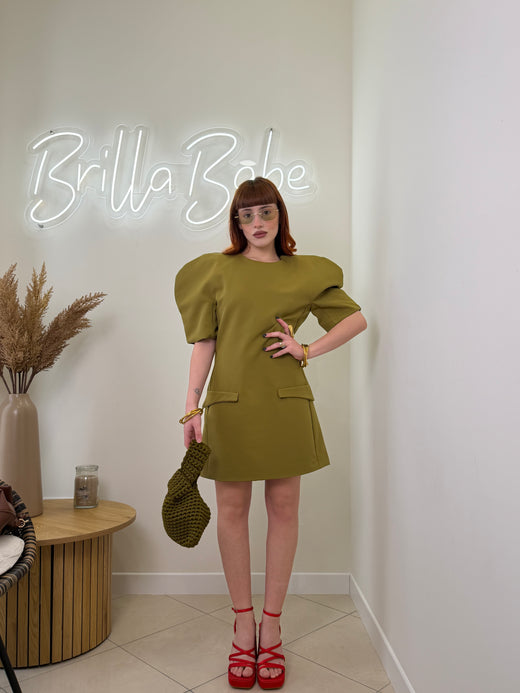 monique dress oliva