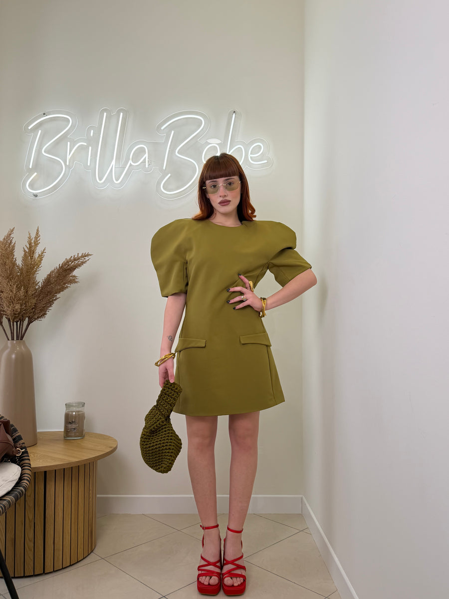 monique dress oliva